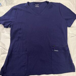 Januu Navy Blue Scrub Set
